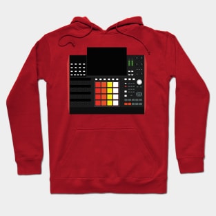 Dope Beat Machine Series #16 (Multicolored pads - No Text) Hoodie